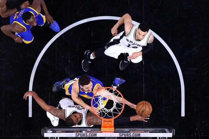 The Golden State Warriors now lead the San Antonio Spurs 3-0 in the NBA Western Conference finals
