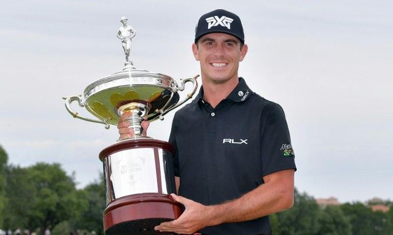 Billy Horschel's wife Brittany has been battling alcoholism for a year, prompting an emotional reaction from the golfer after his win at the Byron Nelson