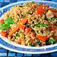 Quinoa stir-fry with chicken