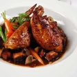 A plate of Coq-Au-Vin