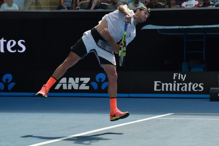 Jack Sock got off to a fast start, breezing past Swiss Marco Chiudinelli 6-4, 6-3, 6-1 as the US took a commanding 2-0 lead over Switzerland in their Davis Cup tie