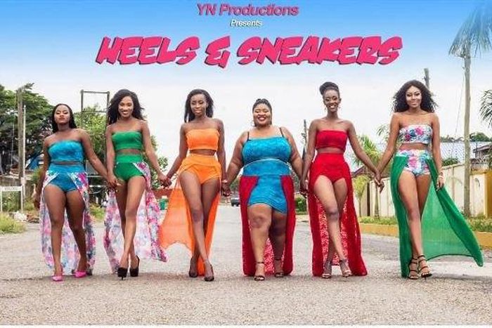 "Heels & Sneakers" poster