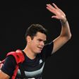 Milos Raonic waves to the crowd after his defeat by Rafael Nadal in the Australian Open quarter-finals in Melbourne on January 25, 2017