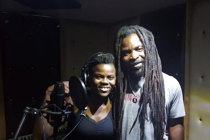 Rocky Dawuni and Wiyaala hit the studio in Nairobi