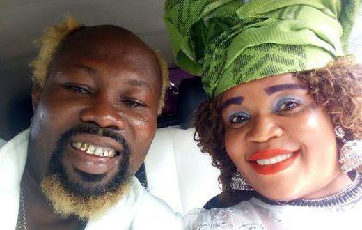 Ayittey Powers and wife