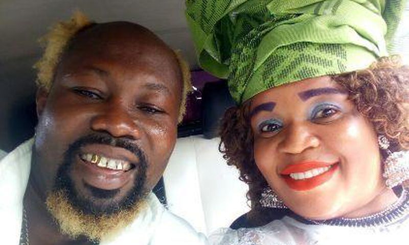 Ayittey Powers and wife