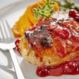 GLAZED CHICKEN WITH CRANBERRIES