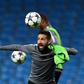 Monaco's Portuguese midfielder Bernardo Silva takes part in a training session at the Etihad Stadium in Manchester, north-west England, on February 20, 2017, the eve of their Champions League Round of 16 first-leg against Manchester City