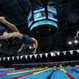 Katinka Hosszu of Hungary competes in the 200m Individual Medley final during the 13th FINA Short Course World Swimming Championships, in Windsor Ontario, Canada, on December 10, 2016