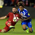 Clint Dempsey of the United States scores one of his three goals in a 6-0 thrashing of Honduras during their FIFA 2018 World Cup Qualifier