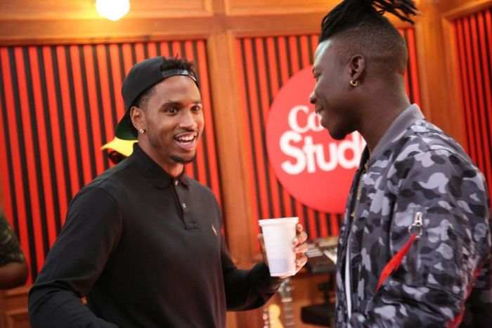 Stonebwoy meets Trey Songz in Coke Studio