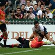 Although China has only a small number of players like Li Yang (C), e-commerce giant Alibaba plans to plough $100 million into rugby over the next decade
