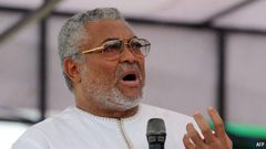 Former president Rawlings