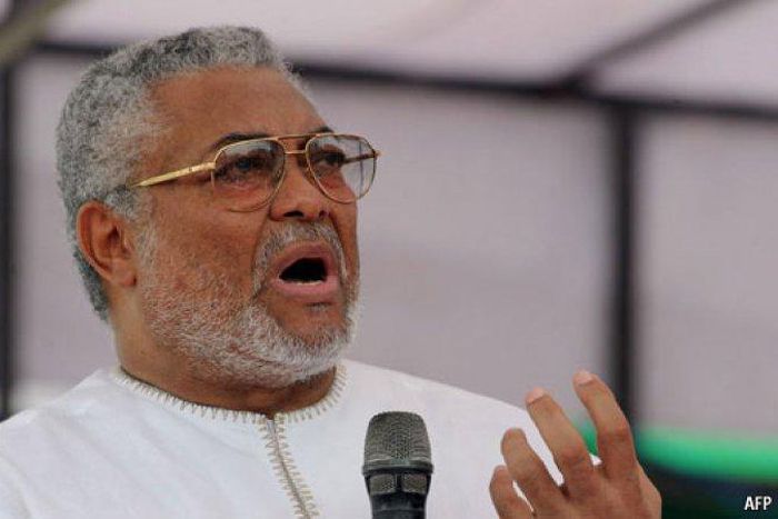 Former president Rawlings