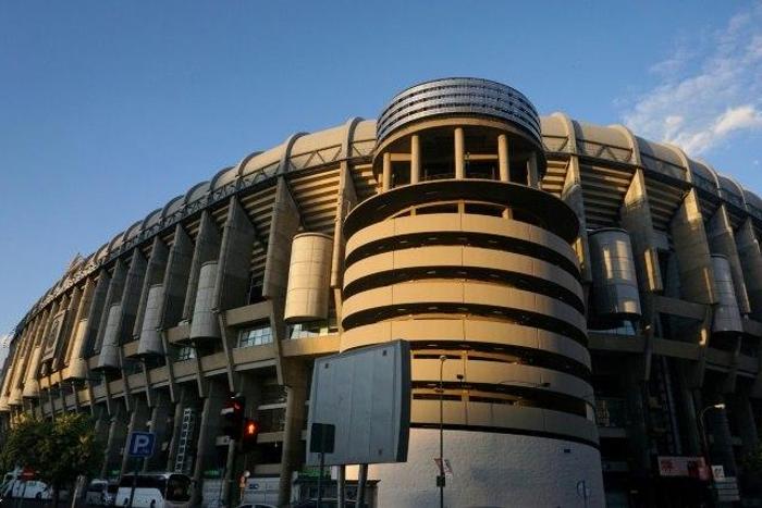 Real Madrid's Santiago Bernabeu stadium
