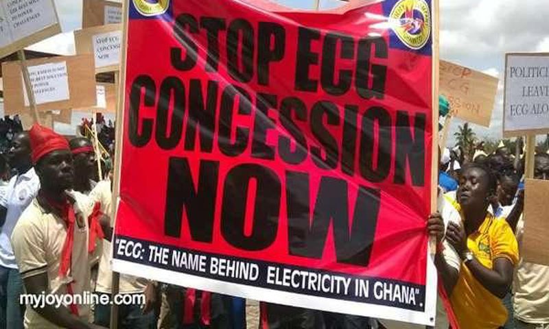 Agitating ECG Workers