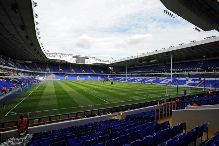 Tottenham's White Hart Lane football stadium in north London on August 24, 2014