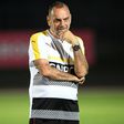 Ghana's Israeli coach Avram Grant observes team training session in Port-Gentil on January 15, 2017, during the 2017 Africa Cup of Nations tournament in Gabon