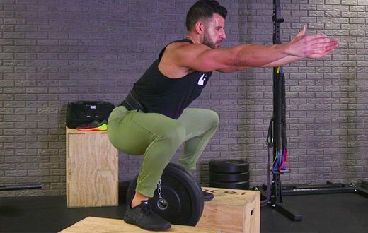 Dip belt workout