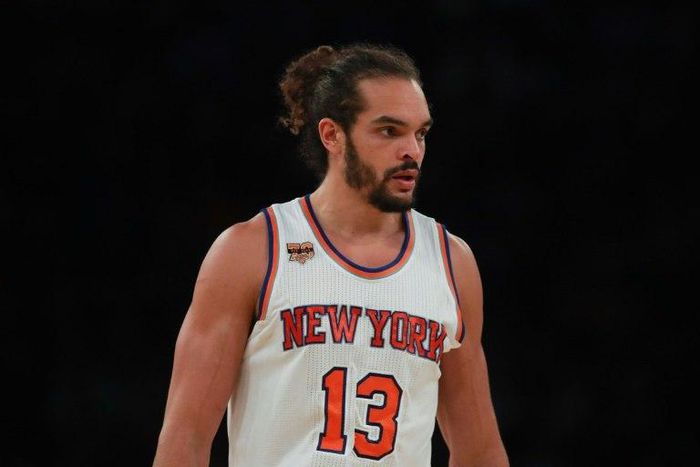 New York Kincks star Joakim Noah, pictured in 2016, had a procedure to remove "a loose body" from his left knee