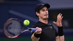 Britain's Andy Murray in action at the 2016 Shanghai Masters
