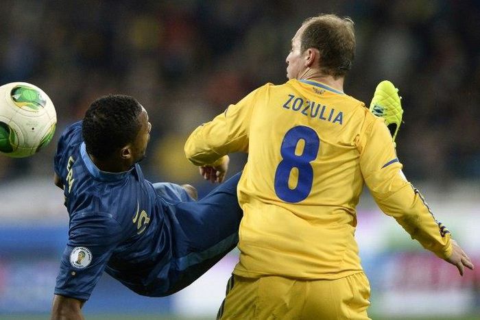 Roman Zozulia (R) insisted he was "not linked to or a supporter of any paramilitary or neo-Nazi group," after Rayo Vallecano fans displayed banners that read "Vallekas is not the place for Nazis"