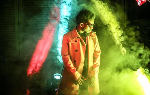 Bisa Kdei shoots video for "Jwe"