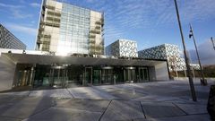 The building of the International Criminal Court in The Hague, The Netherlands