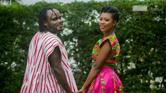 Selly and Cartel Big J in pre-wedding shoot