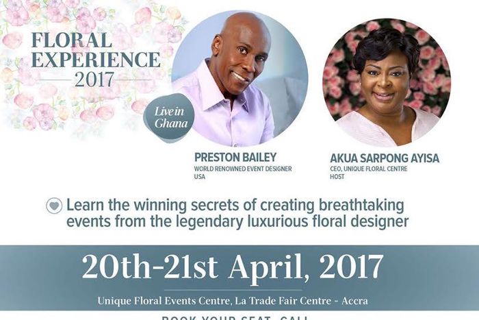 Unique Floral Center to teach secrets for creating breathtaking events