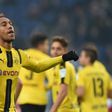 All eyes will be on Dortmund, where the German league's top two strikers Borussia's Pierre-Emerick Aubameyang (pictured) and Bayern's Robert Lewandowski go head-to-head