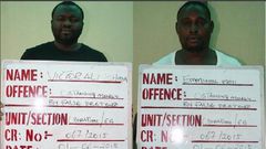 The convicts Victor Ali Ishaya and Emmanuel Moyi