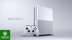Called Xbox One S, the console matches up to what was expected - a more compact stylish and pristine white design.