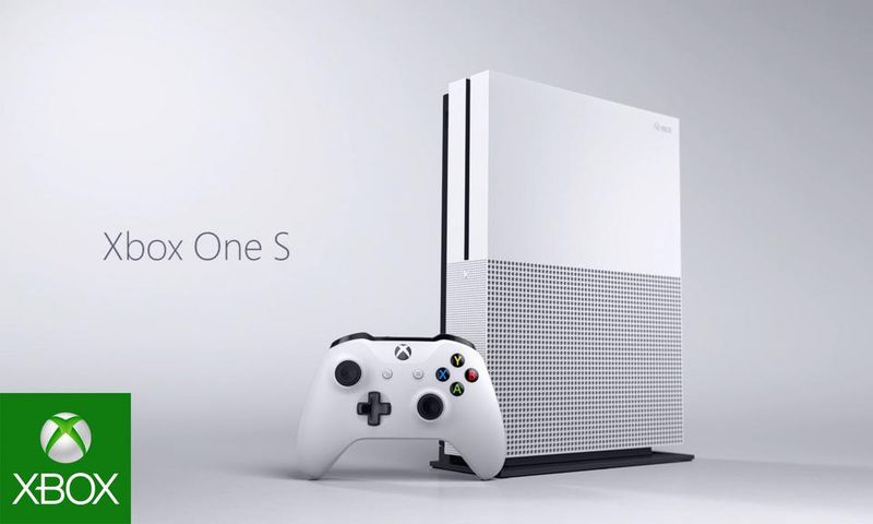 Called Xbox One S, the console matches up to what was expected - a more compact stylish and pristine white design.