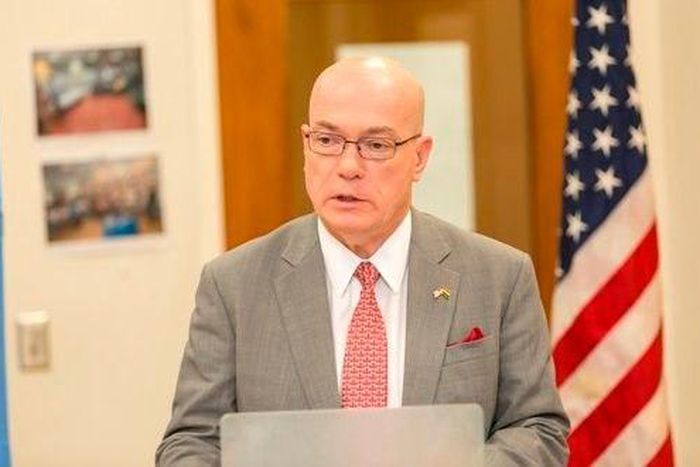 U.S. Ambassador to Ghana, Robert P. Jackson