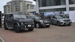 2016 range of Mercedes Benz SUVs on Display at Silver Star Auto Carnival