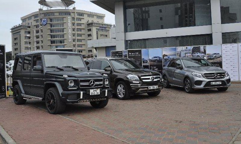 2016 range of Mercedes Benz SUVs on Display at Silver Star Auto Carnival