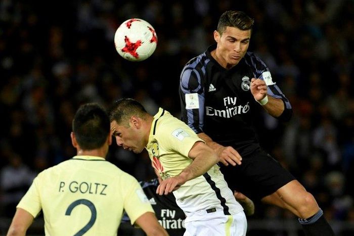 Cristiano Ronaldo (right) was on the scoresheet as Real Madrid beat Mexico's Club America 2-0 to reach the Club World Cup final in Japan, on December 15, 2016