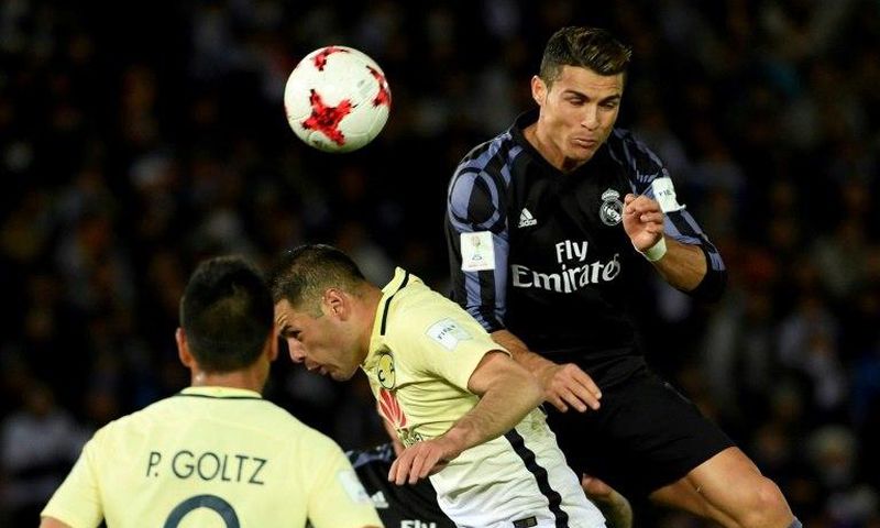 Cristiano Ronaldo (right) was on the scoresheet as Real Madrid beat Mexico's Club America 2-0 to reach the Club World Cup final in Japan, on December 15, 2016