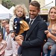 Hollywood couple, Ryan Reynolds and Blake Lively with their adorable daughters.