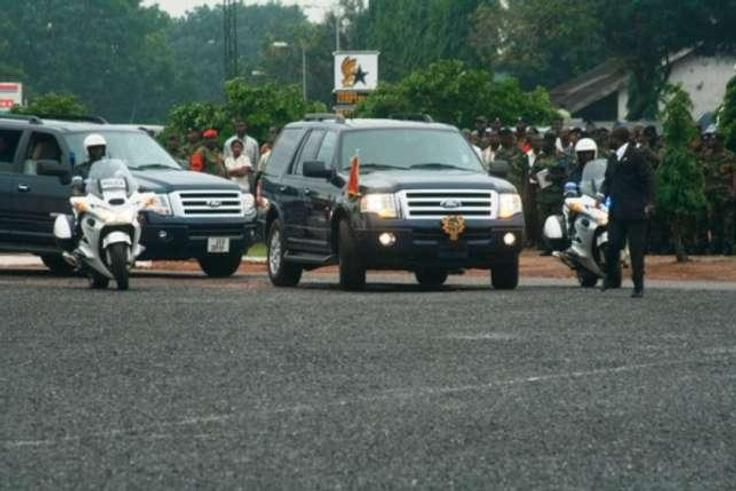 Initial reports said one person on the convoy of the president was injured as a result of the attack.