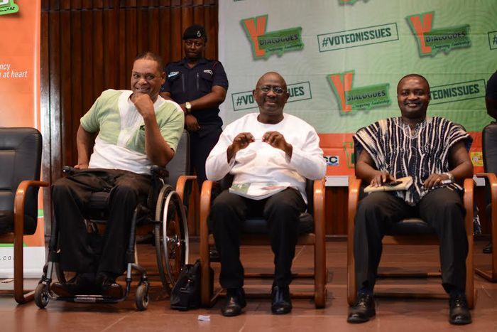 Parties tackle unemployment at Y Dialogues in Kumasi