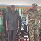 John Mahama in his military regalia