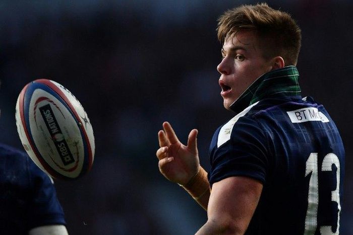 Huw Jones played in all five of Scotland's Six Nations matches, including the 61-21 defeat to England at Twickenham Stadium on March 11, 2017