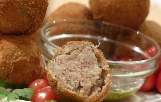 Corned beef meat balls