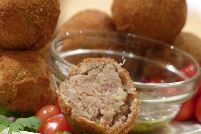 Corned beef meat balls