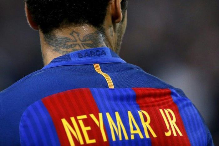 Brazilian forward Neymar joined Barcelona in 2013