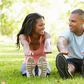 Couple exercising together