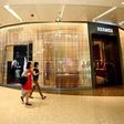 A Hermes store in Shanghai.