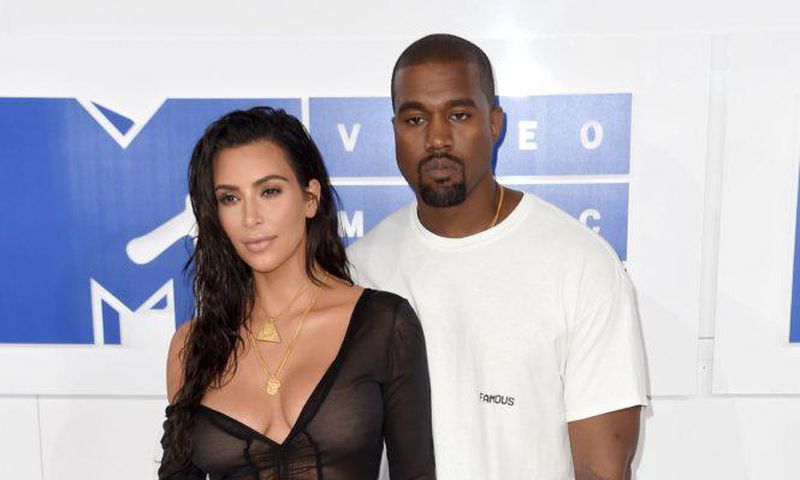 Kim Kardashian and Kanye West